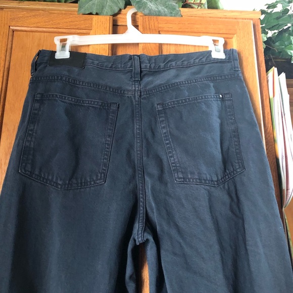 Everlane Women’s The Baggy Jeans Wide Leg Organic Cotton Washed Black- 29 - Picture 7 of 12